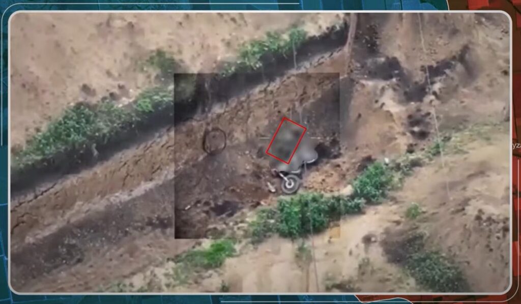 Frontline report: Russian soldier tries one last bike jump—drone ends it in the ditch