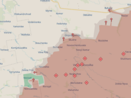 Russian advances in donetsk oblast