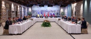 Ukraine/Russia peace talks in Istanbul, 16 May 2025.