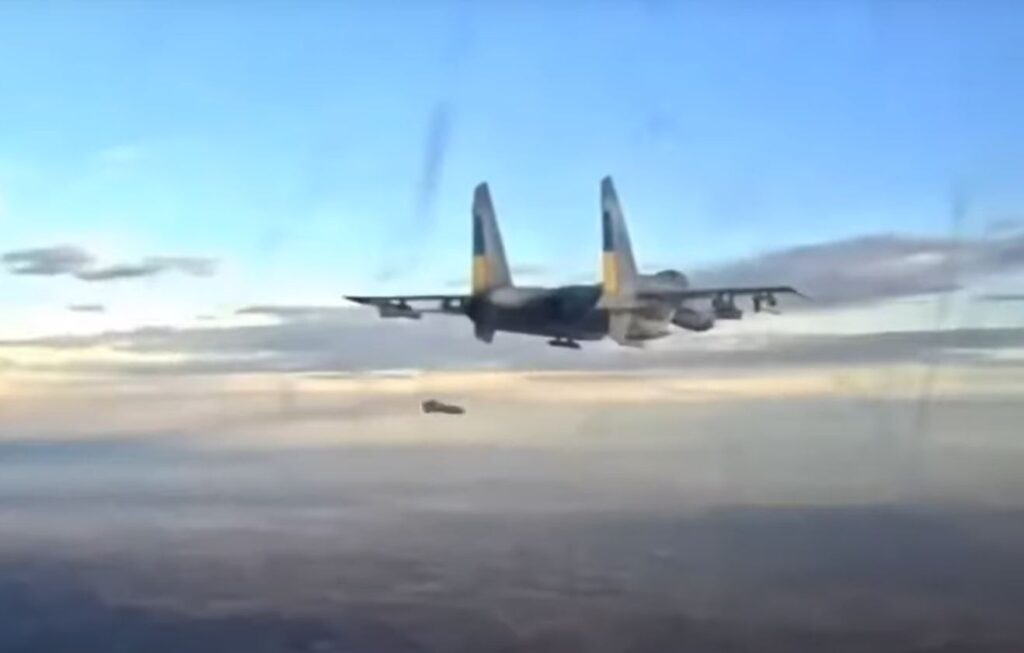 slovakia’s mig-29 gift ukraine wasn’t illegal — prosecutor rejects pro-russian fico’s accusations · post launch french-supplied aasm hammer bomb ukrainian air force's su-27 flanker aircraft militarnyi launching news reports