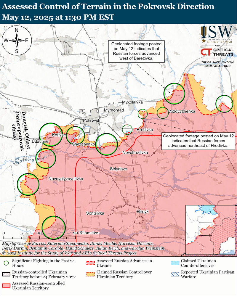 both russians ukrainians gain ground near toretsk; advance pokrovsk novopavlivka isw pokrovsk-isw-map ukrainian russian forces recently made territorial advances donetsk oblast updates published between 10 13 institute study war (isw)