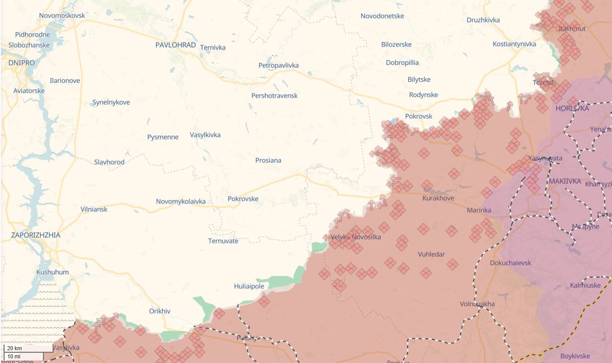 Russia intensifies fighting near Donetsk's Pokrovsk despite announced VE Day ceasefire - Euromaidan Press