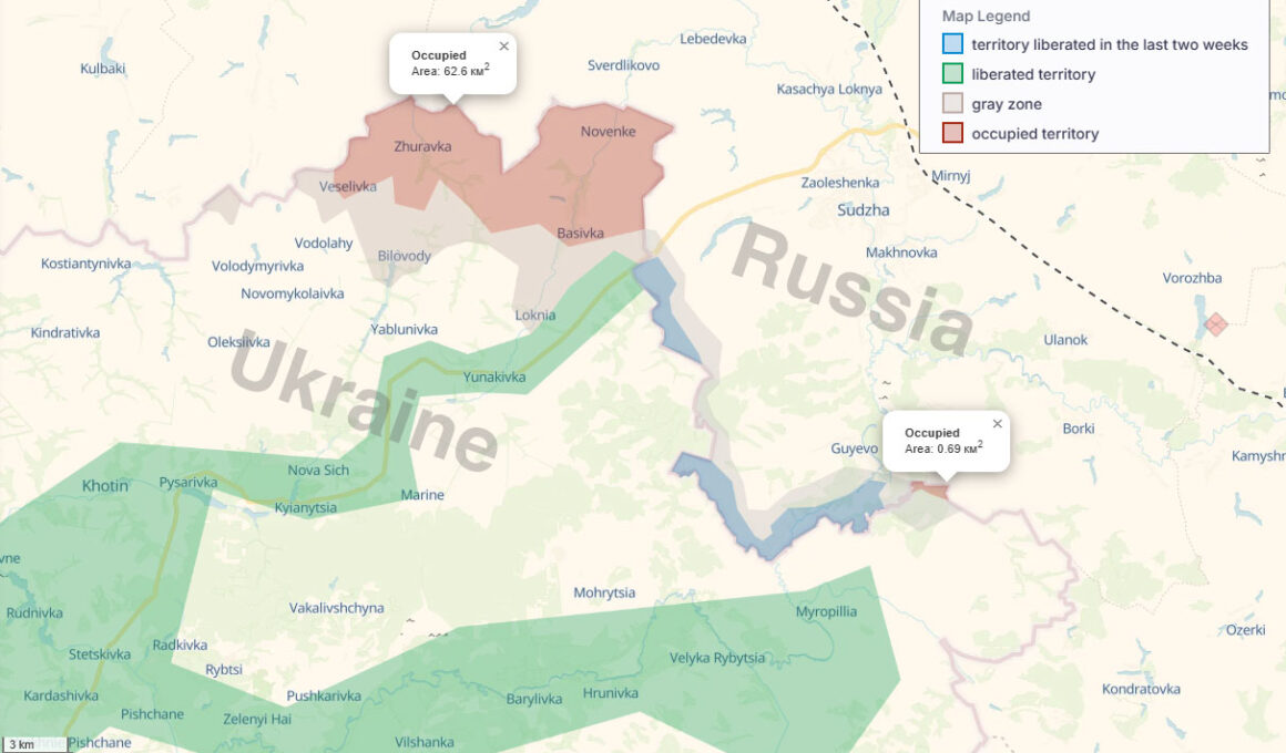 russia occupies four empty border villages sumy oblast situation northern 27 2025 deep state sumy-oblast evacuated zones now under russian control defenses hold elsewhere local authorities say late 26 oleh
