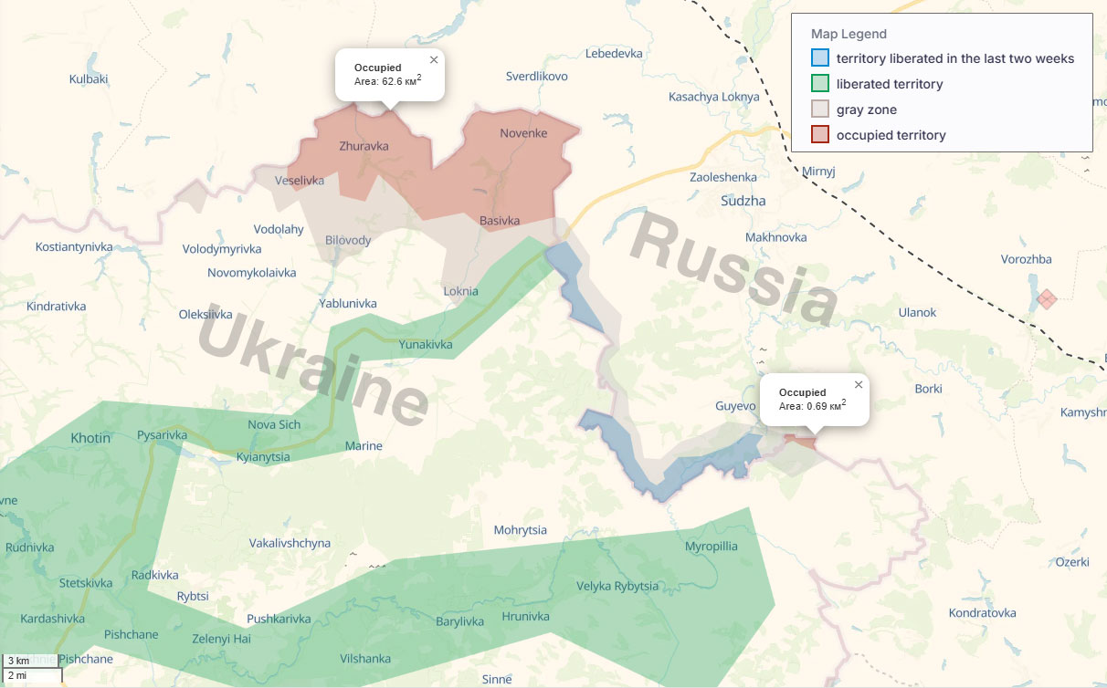russia occupies four empty border villages sumy oblast situation northern 27 2025 deep state sumy-oblast evacuated zones now under russian control defenses hold elsewhere local authorities say late 26 oleh