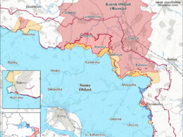 ukrainian forces reportedly advance southern tetkino russia's kursk oblast situation ukraine's sumy tyotkino-kursk ukrainians used mine-clearing systems toward novyi put ukraine news reports