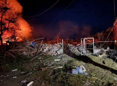Aftermath of the Russian strike on civilian infrastructure in Donetsk Oblast on the night of 22 June.