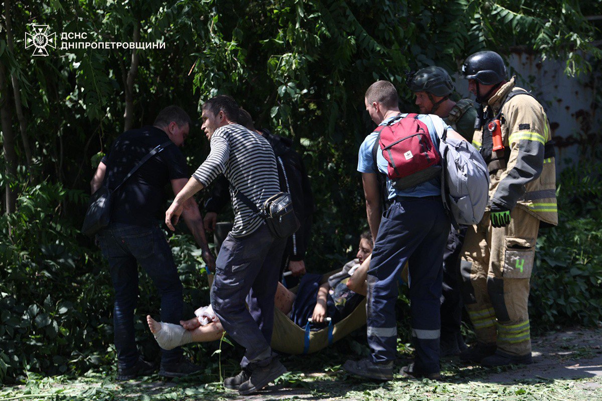 Russian missile strike killed 21 civilians and injured nearly 300 in Dnipropetrovsk Oblast on 24 June as NATO leaders convene in The Hague.