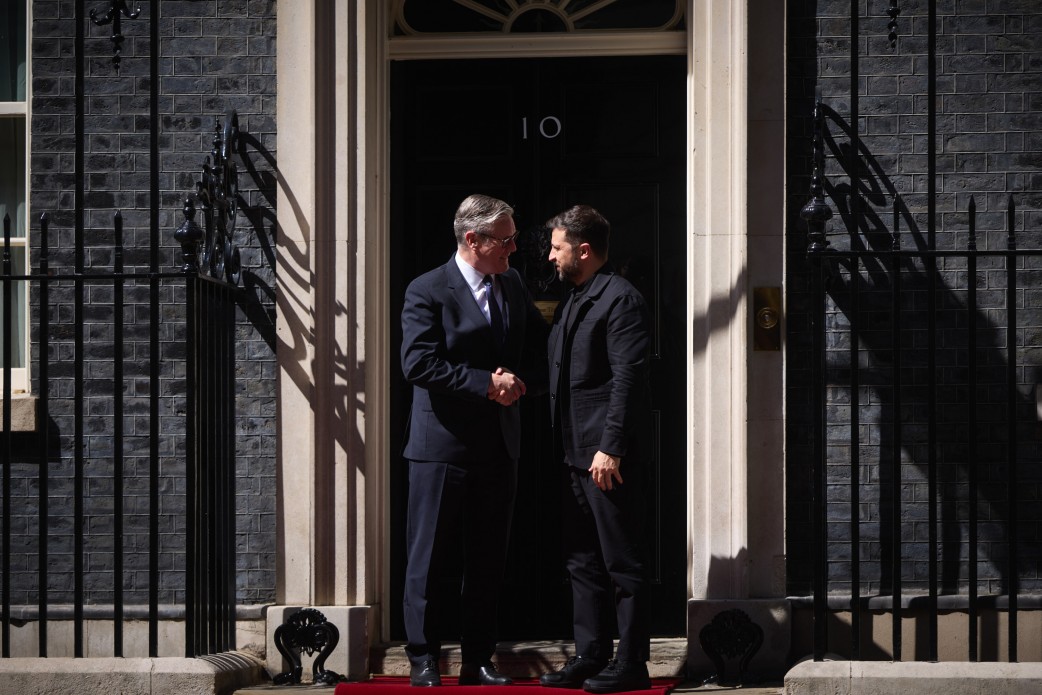 Ukrainian President Volodymyr Zelensky and British Prime Minister Keir Starmer announced the joint drone production program during a London meeting on 23 June.