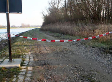 The body of a woman was found on the Rheindamm in Hockenheim. C