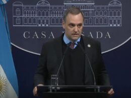 argentina uncovers suspected russian spy network linked disinformation efforts argentine presidential spokesperson manuel adorni making announcement 18 2025 casa rosada lo comunicó el vocero presidencial government publicly accused five nationals