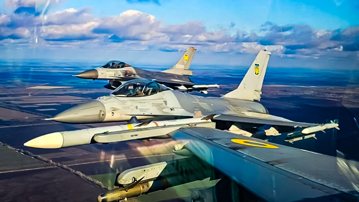 Ukrainian F-16s.