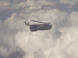 a fab-3000 aerial bomb fitted with a umpk kit