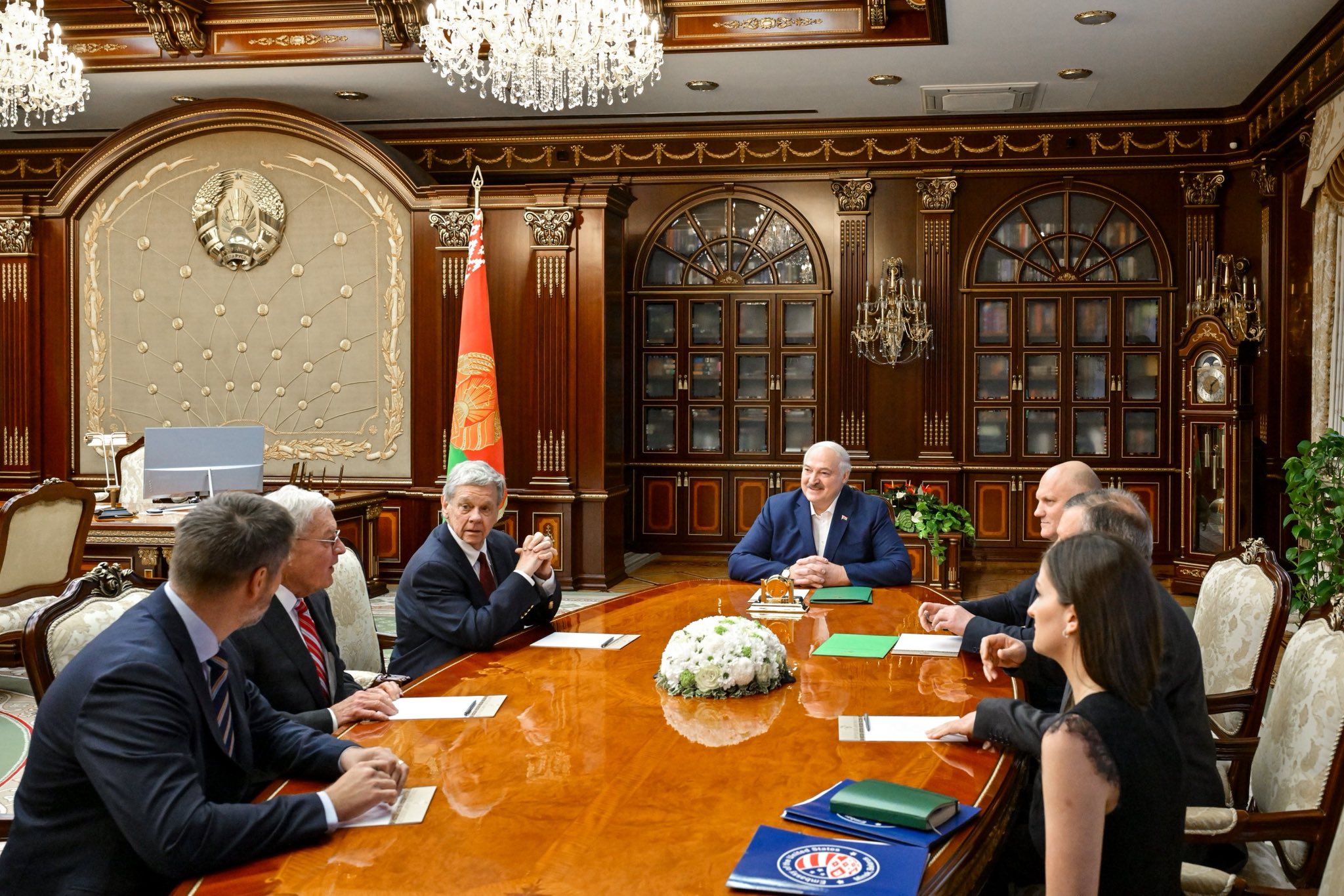 Trump's envoy Keith Kellogg meets with Belarus leader Alexander Lukashenko on 21 June in Minsk to discuss Belarus-US relations, global developments and the Russo-Ukrainian war.