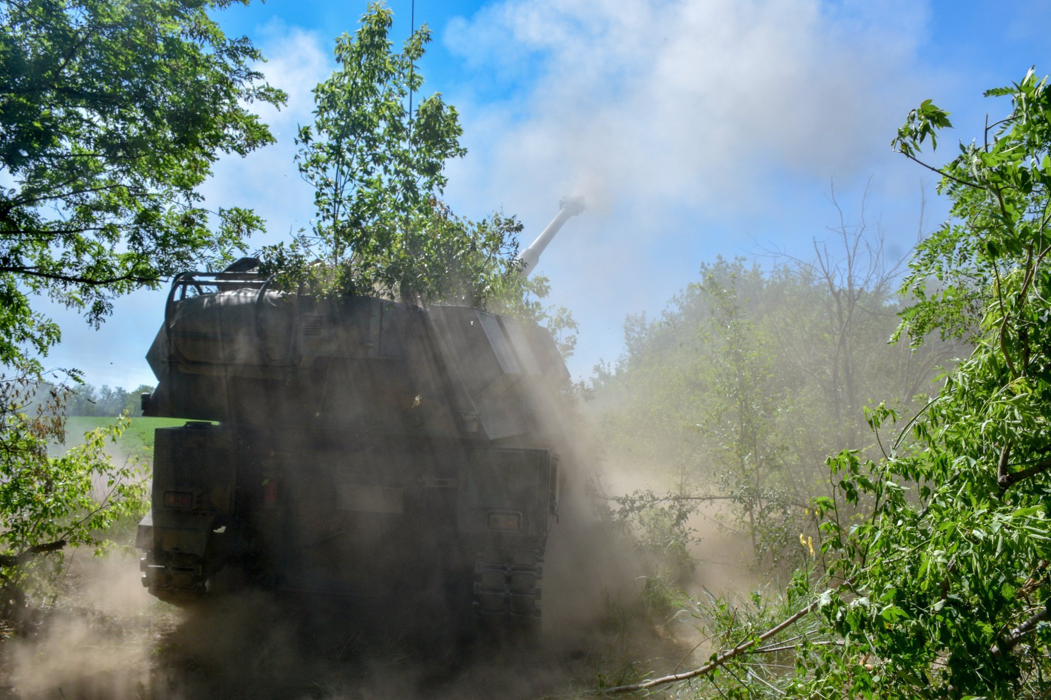 Krab howitzer.