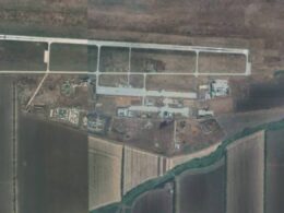Satellite image of Russia Kushchovskaya airfield
