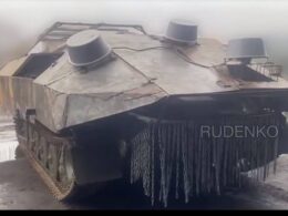 MT-LB with fake jammers