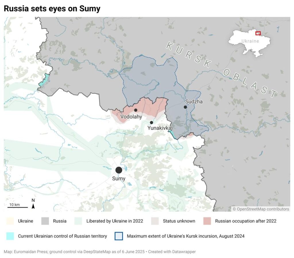 Russia Sumy offensive