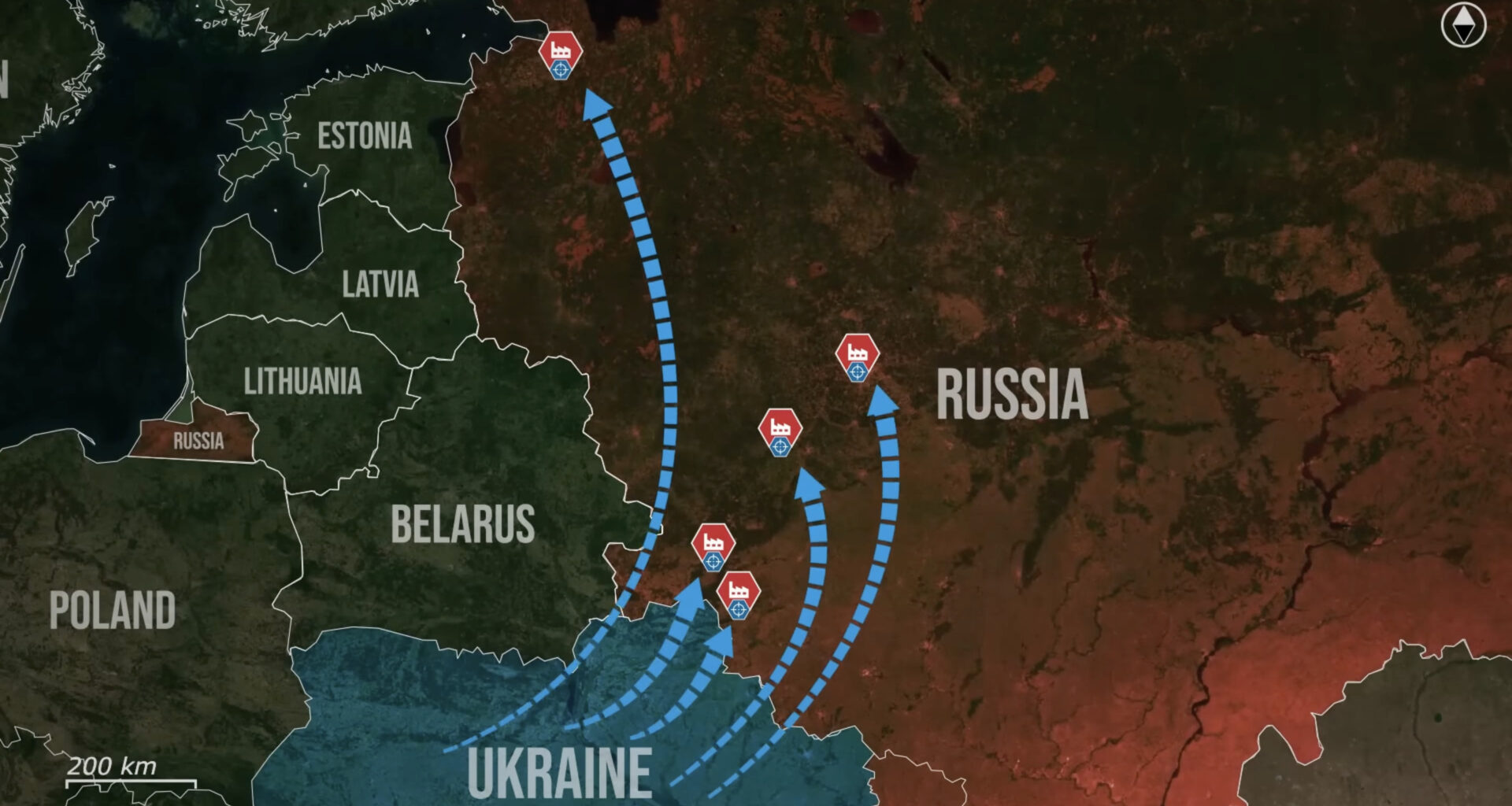 A screenshot from the RFU News- Reporting from Ukraine YouTube video, 11 June.