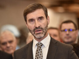 Slovakia's foreign minister Juraj Blanár.