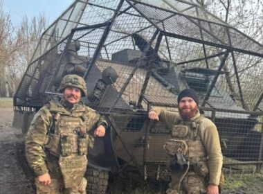 ukraine’s lyut' brigade deploys spanish bmr m-600 armored vehicles pegaso personnel carrier service ukrainian police's fury tysk screenshot_1-7 national police’s assault unit lyut (fury) has received carriers militarnyi reported deployment