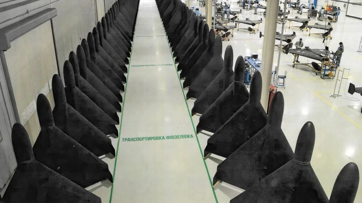 kharkiv kherson russia’s war civilians kills again latest day strikes iranian-designed shahed 136 drone hulls russian factory twz shahed-136-factory ukraine’s air force said intercepted 63 97 drones overnight 15 along