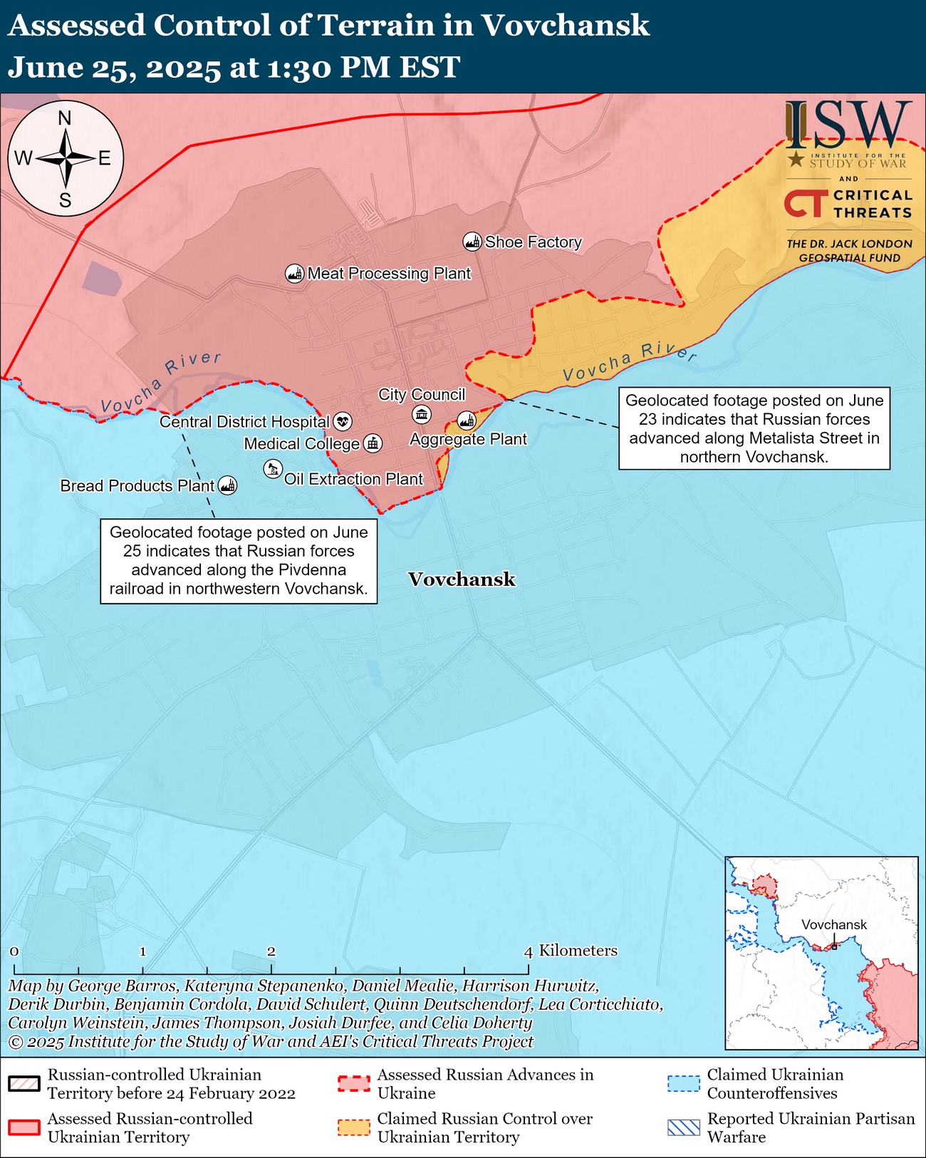 isw ukrainians advance near borova velyka novosilka russians vovchansk pokrovsk novopavlivka 25 2025 fresh battlefield movements indicate both ukrainian russian forces made gains several contested areas across kharkiv donetsk oblasts