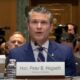 hegseth confirms diverted ukraine's anti-drone systems middle east pete secretary defense congress 11 2025 pbs news hour pentagon head russian asset officially confirmed weapons intended ukraine were redirected american forces