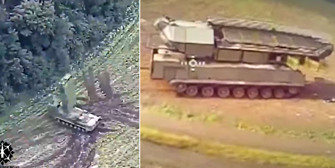 ukraine takes out two russian radars zoopark counterbattery one buk-m3 system russia's 9s36m viking anti-air radar buk m3 (l) zoopark-1 counter battery moments before being hit screenshots combat videos russian-radars-buk-m3-zoopark
