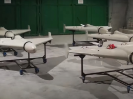 nato jets shoot down russian drones poland—but believes it’s attack iranian-made shahed-136 drone shahed136lm treating russia’s deliberate incursion polish territory told unprecedented revelation comes after large overnight operation involving both