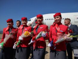 North Korea opens monthly commercial flights from Moscow on 27 July.