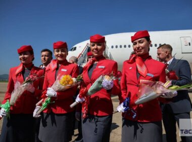 North Korea opens monthly commercial flights from Moscow on 27 July.
