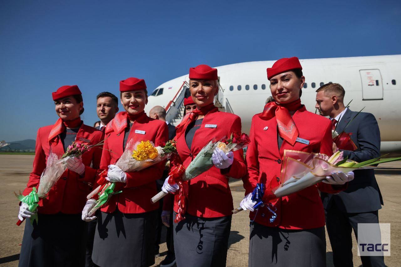 North Korea opens monthly commercial flights from Moscow on 27 July.