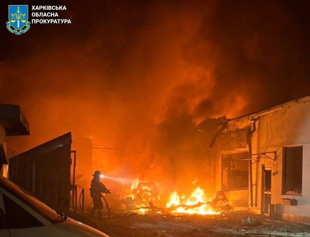 Three people in Kharkiv sustained injuries from drone debris in residential areas after the Russian overnight drone attack on 30 July.