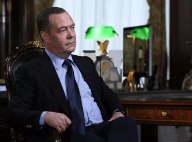 isw russia’s playbook invading ukraine now aimed finland — same lies threats new target russian deputy chairman security council dmitry medvedev 630_360_1746107982-569 kremlin begins repeating old propaganda lines time against