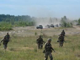 81st Air Mobile Brigade in training.