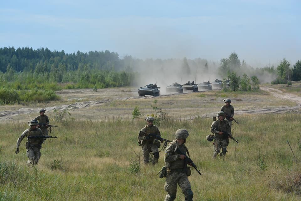 81st Air Mobile Brigade in training.