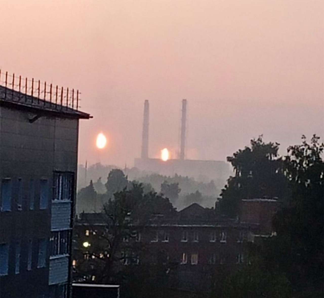 ukraine pierces russian air defenses drone strikes hit tula voronezh view azot chemical plant russia's oblast 17 2025 telegram/supernova+ overnight reached moscow piercing alleged ukrainian uav raids russia claimed intercept