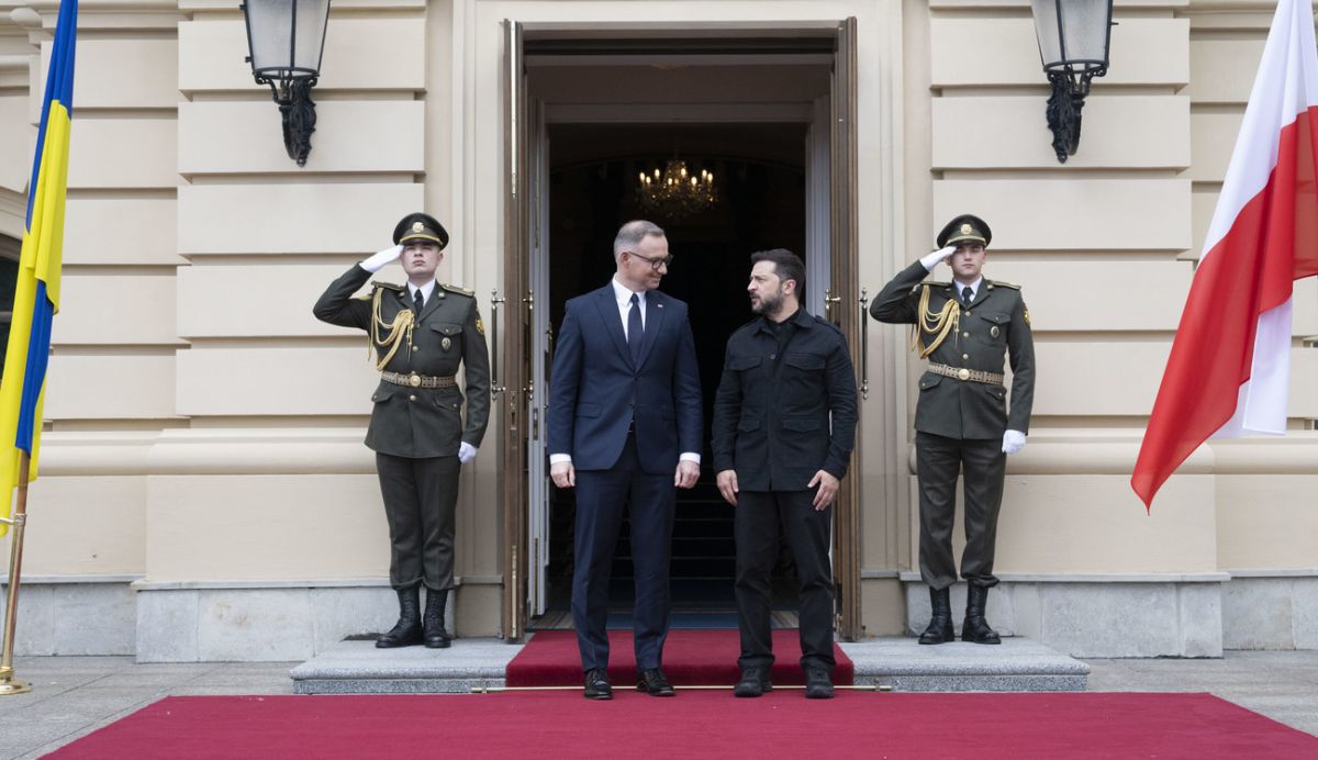andrzej duda and volodymyr zelenskyy in kyiv