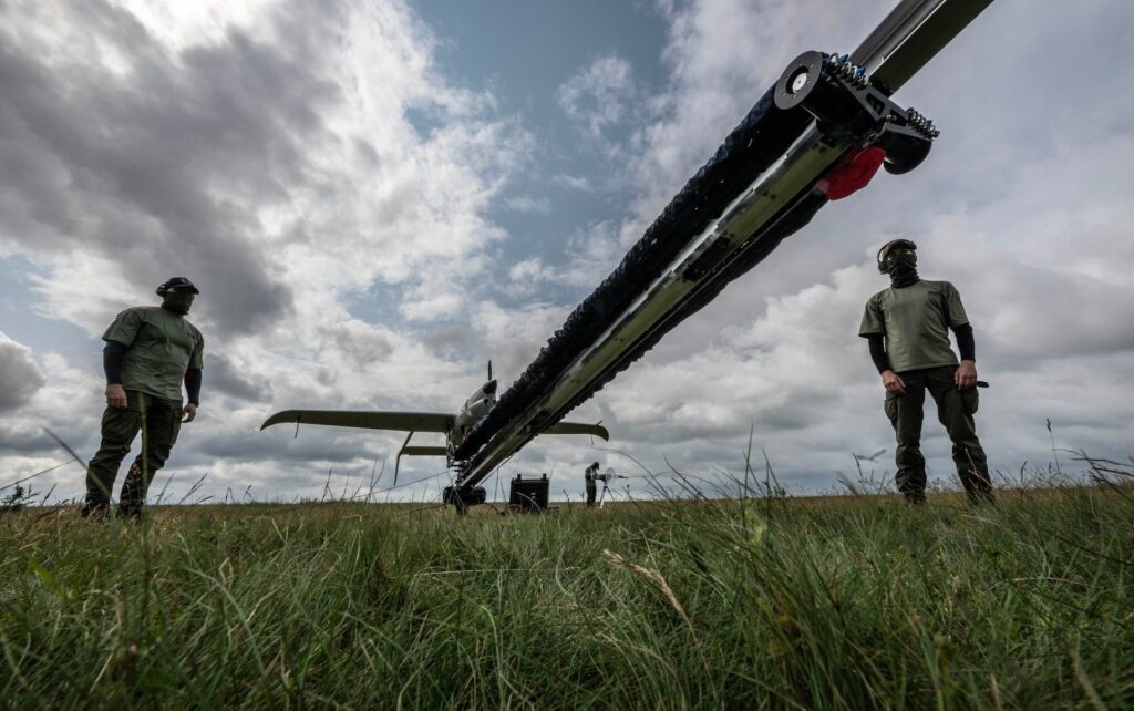 ukraine’s drone secrets lifted eu firms promising fake battlefield tests skyeton developers prepare raybird uav launch during field test ukraine engineers company flagship european stole top ukrainian manufacturer while falsely