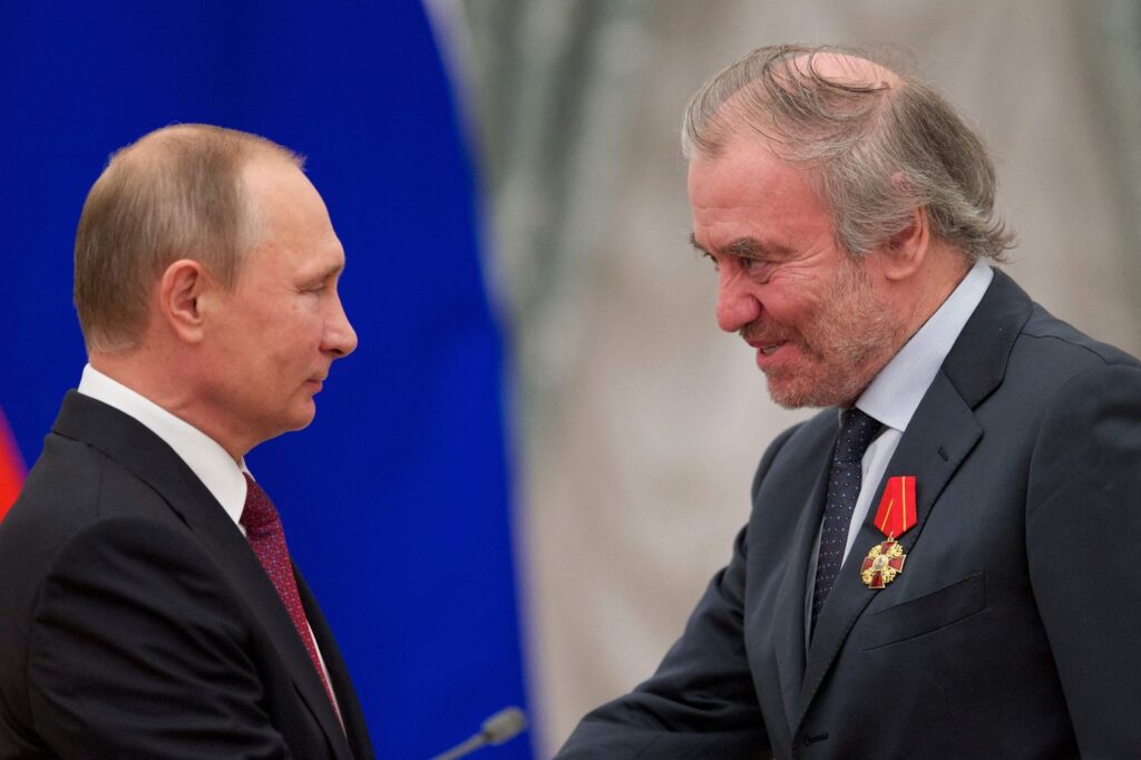 Gergiev Putin Russian art supports war Italy concert