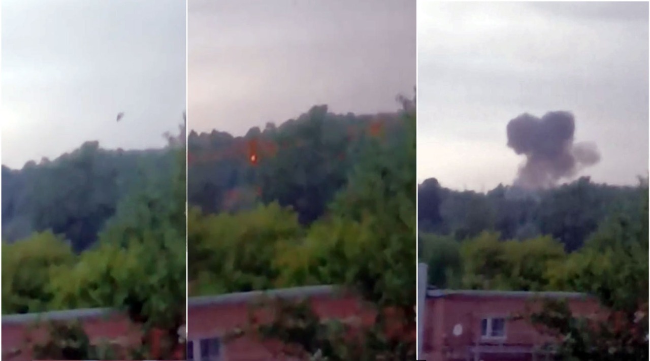ukraine hits backbone russian ammo supply chain—defense-linked plant rocked explosions near moscow drone strike krasnozavodsk chemical oblast 7 2025 exilenova+ krasnozavodsky ammunition supply-chain deep inside russia russia’s ministry defense claimed