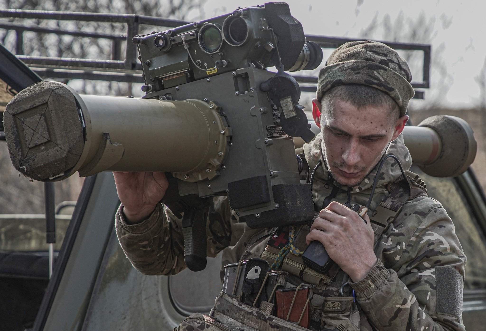 28th Mechanized Brigade LMM team.