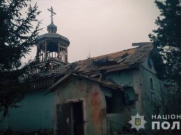 baptist-led religious council kyiv warns russia condemned real peace won’t come saint seraphim sarov church (affiliated moscow patriarchate) city druzhba sumy oblast ukraine after russian airstrike two guided bombs overnight