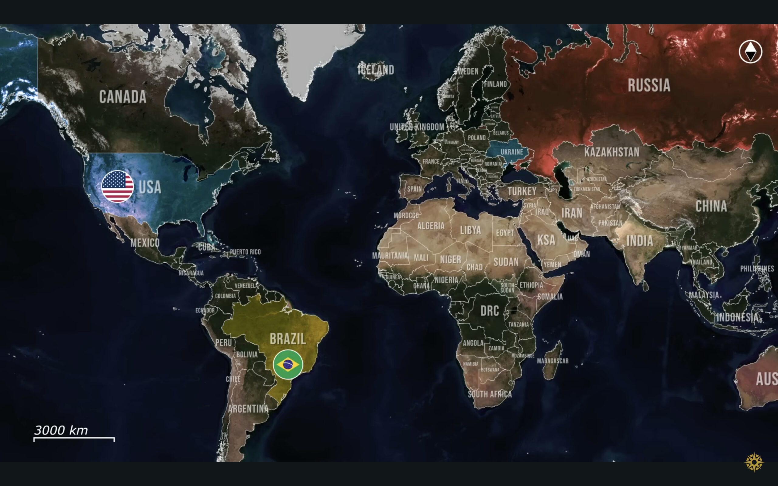 A screenshot from the Reporting from Ukraine - RFU news YouTube video, 30 July.