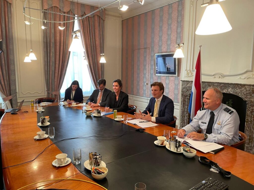 dutch pledge new patriot air defense ukraine — delay blocks german shipment minister ruben brekelmans (center) during virtual contact group meeting 21 2025 chancellor merz said germany cannot transfer systems