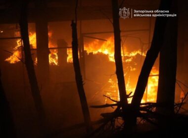 ukraine's air defenses destroy 4758 russian aerial targets aftermath russia's drone attack zaporizhzhia 1 2025 telegram/ivan fedorov ukrainian jets flew about 895 sorties force reports ukraine news