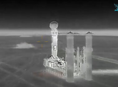 hur drones hit eight russia’s air defense radars launchers near donetsk — video shows strikes russian s-300v surface-to-air missile launcher seen through first-person view (fpv) feed ukrainian strike drone during