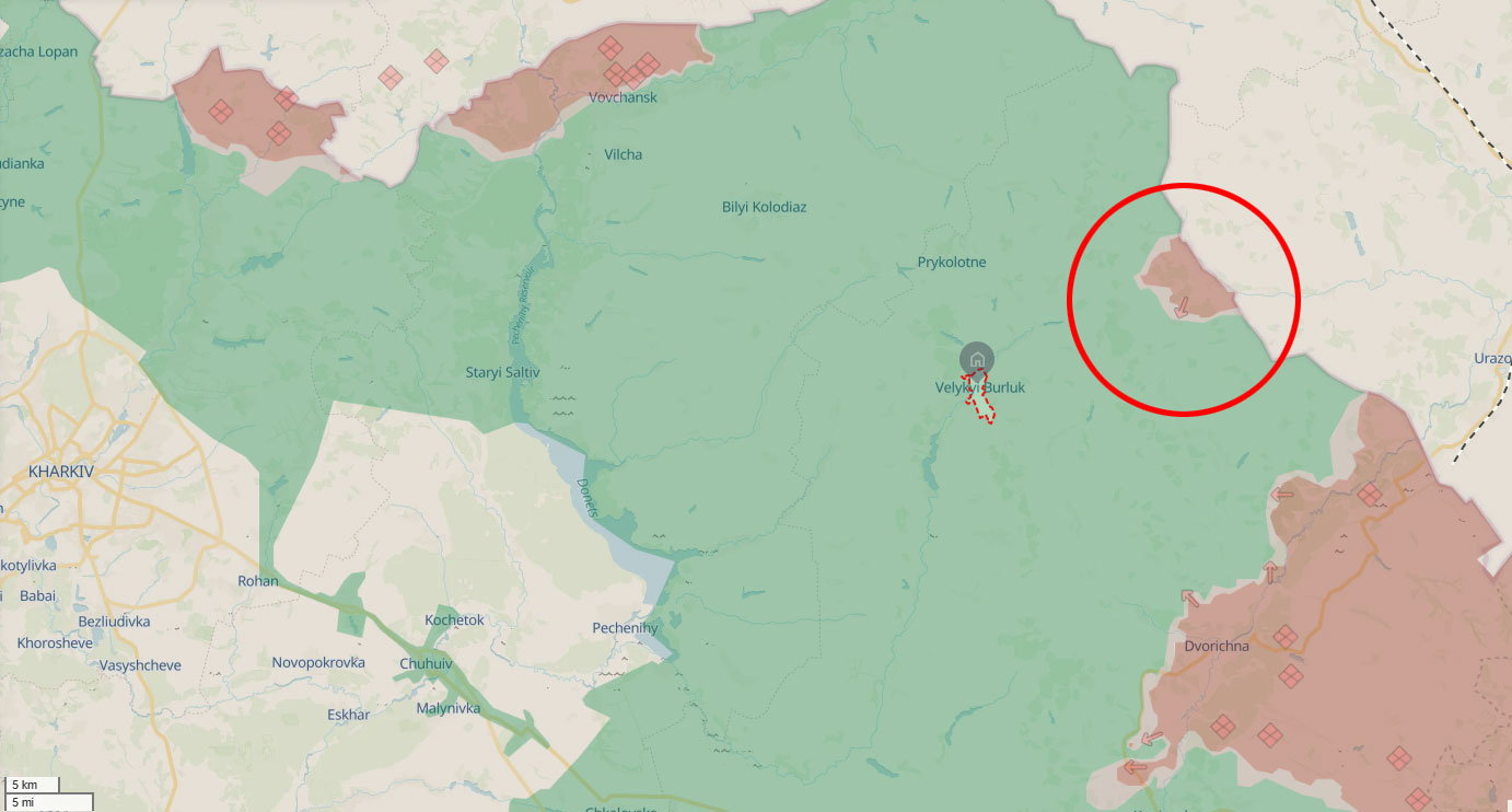 russian colonel killed while directing fresh attacks kharkiv oblast military says situation velykyi burluk direction milove 27 2025 deep state kharkiv-belykyi-burluk ukrainian forces confirmed fighting taken out near border operative-strategic