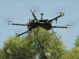 The R-34-T drone is Ukraine's first domestically produced laser targeting system that illuminates targets for artillery and aviation strikes.