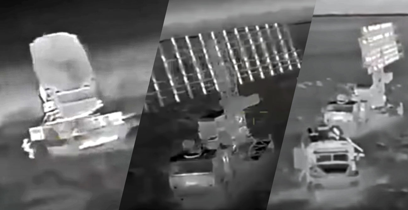 fpv-style upgrade gives ukrainian long-range uj-26 beaver drone real-time visuals russian air defense radars captured bober drone’s thermal camera fpv mode during 1 2025 strike russian-occupied crimea russian-air-defense-radars-in-crimea-as-seen-from-ukraine-beaver-drones-in-fpv-mode ukraine’s (beaver)